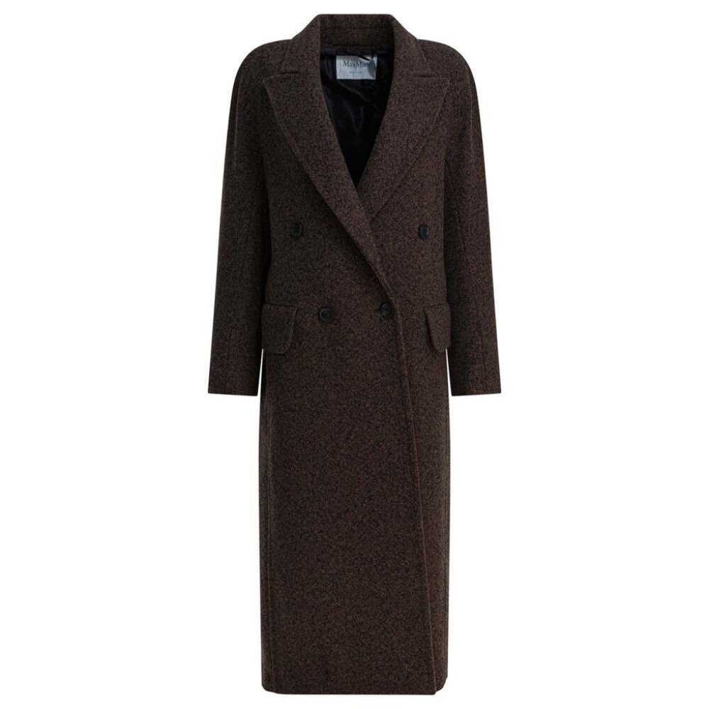 Max Mara Long Wool Coat Tag Size 42 Women